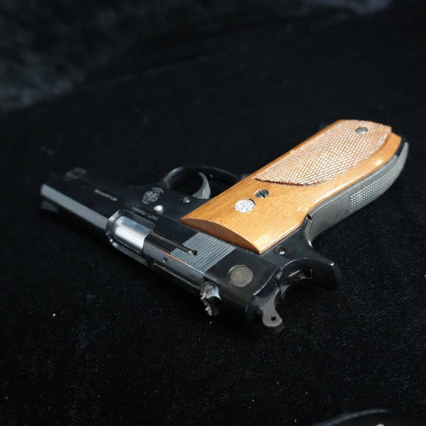 【中古】マルシン S&W M39-2 モデルガン 木製グリップ