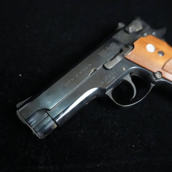 【中古】マルシン S&W M39-2 モデルガン 木製グリップ