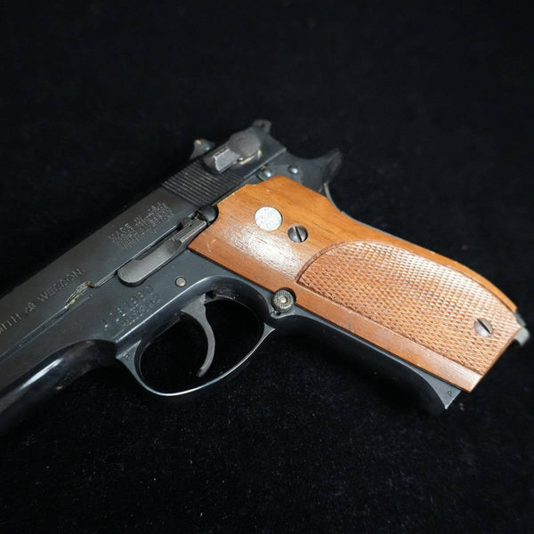 【中古】マルシン S&W M39-2 モデルガン 木製グリップ