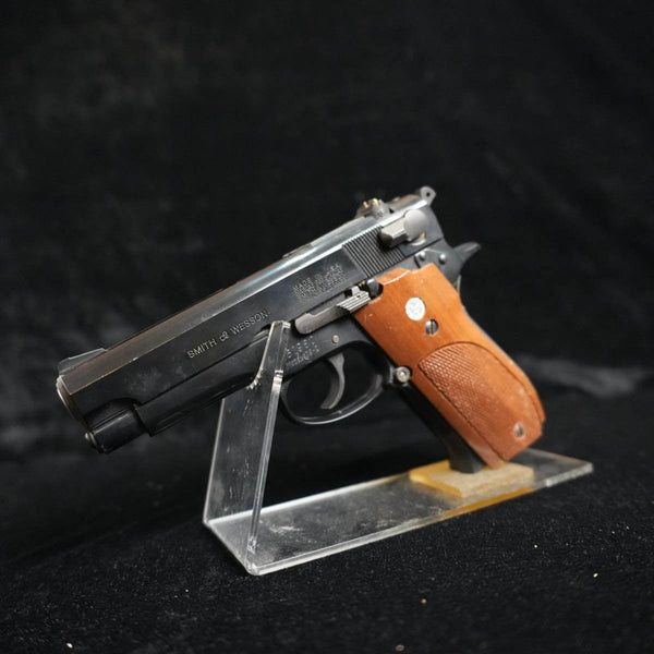 【中古】マルシン S&W M39-2 モデルガン 木製グリップ