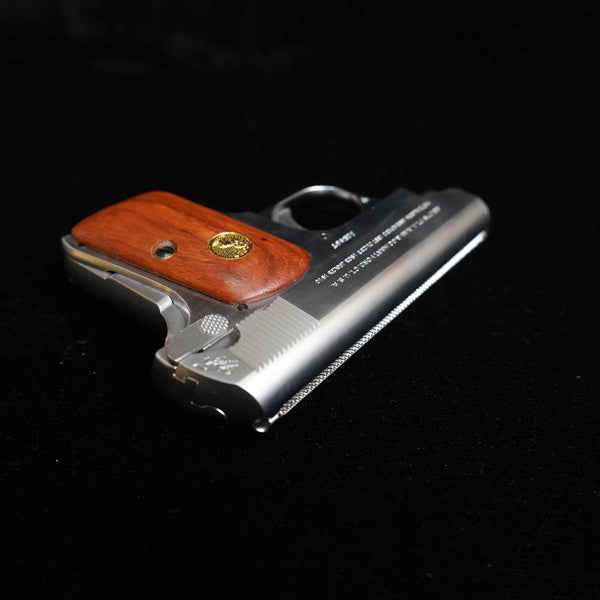 【中古】コクサイ コルト 25 ポケット オート 木製グリップ シルバー モデルガン