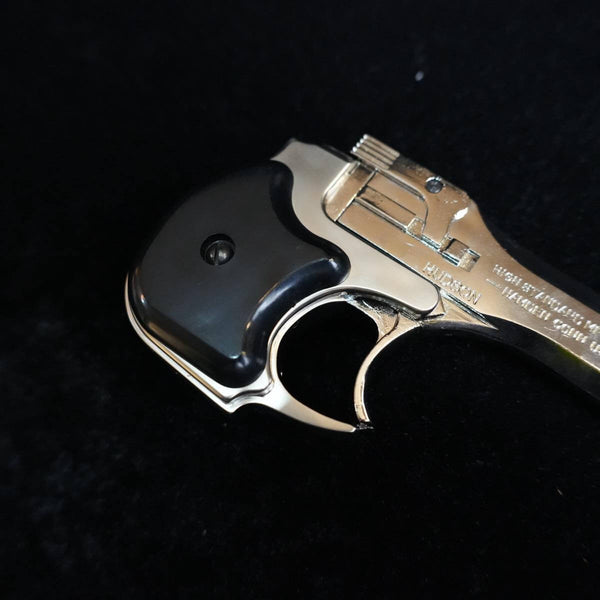 【中古】ハドソン産業 デリンジャー モデルガン 22 マグナム シルバー メッキ