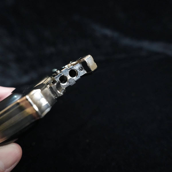 【中古】ハドソン産業 デリンジャー モデルガン 22 マグナム シルバー メッキ