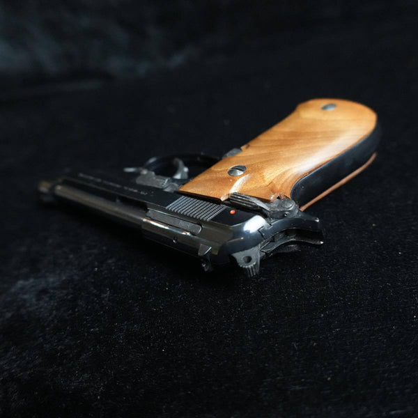 【中古】マルシン ベレッタ M84  モデルガン 木製グリップ