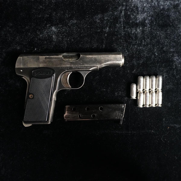 【中古】コクサイ ブローニング M1910 モデルガン メタルフィニッシュ