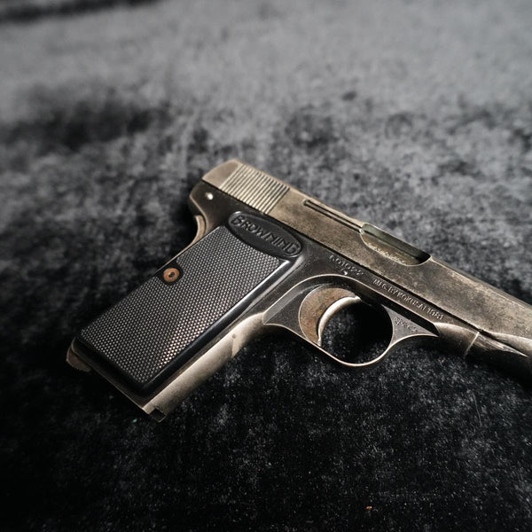 【中古】コクサイ ブローニング M1910 モデルガン メタルフィニッシュ
