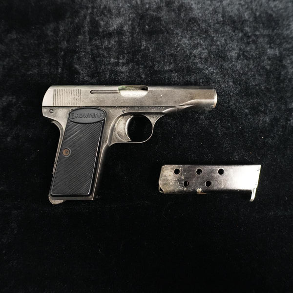 【中古】コクサイ ブローニング M1910 モデルガン メタルフィニッシュ