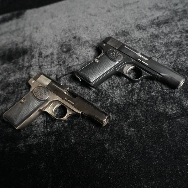 【中古】マルシン ブローニング M1910 モデルガン メタルフィニッシュ ジャンクセット