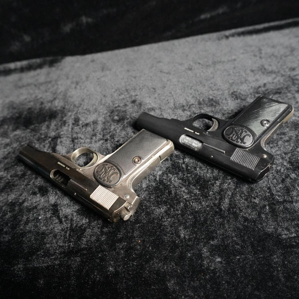 【中古】マルシン ブローニング M1910 モデルガン メタルフィニッシュ ジャンクセット