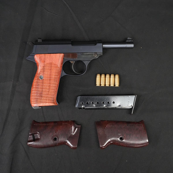 【中古】マルシン ワルサー P38 ac43 モデルガン ブルー塗装