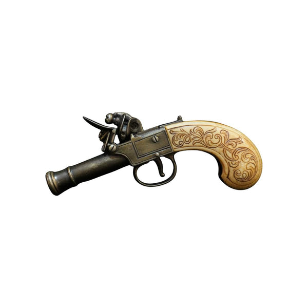 【中古】DENIX フリントロックピストル 装飾品 古式銃タイプ