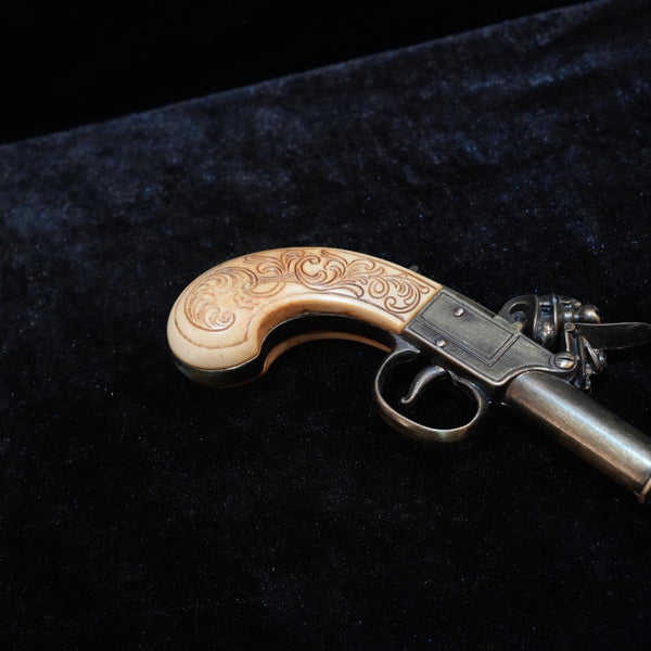 【中古】DENIX フリントロックピストル 装飾品 古式銃タイプ