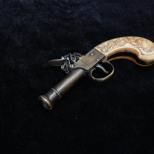 【中古】DENIX フリントロックピストル 装飾品 古式銃タイプ