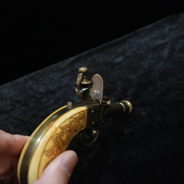 【中古】DENIX フリントロックピストル 装飾品 古式銃タイプ