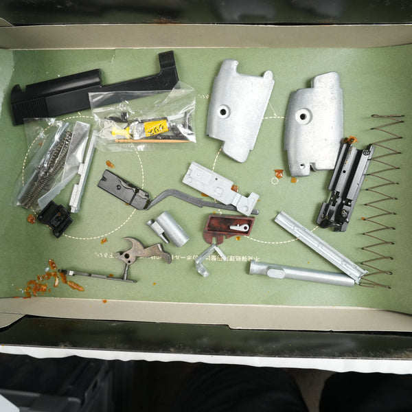 【中古】東京マルイ ワルサー P38 モデルガン 組立キット 未組み立て - ARMZ CITY モデルガン専門店