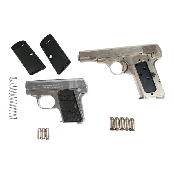 【中古】コクサイ コルト25オート ブローニングM1910 2丁セット ジャンク - ARMZ CITY モデルガン専門店