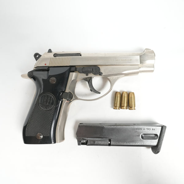【中古】マルシン ベレッタ M84 モデルガン シルバー
