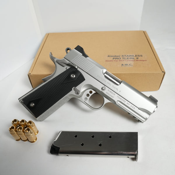 【中古】BWC Kimber STAINLESS PRO TLE/RL Ⅱ モデルガン