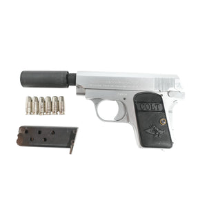 【中古】コクサイ コルトポケット.25オート ステンレスモデル モデルガン - ARMZ CITY モデルガン専門店