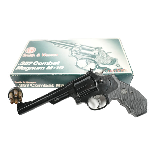 【中古】CMC  M-19 6インチ モデルガン