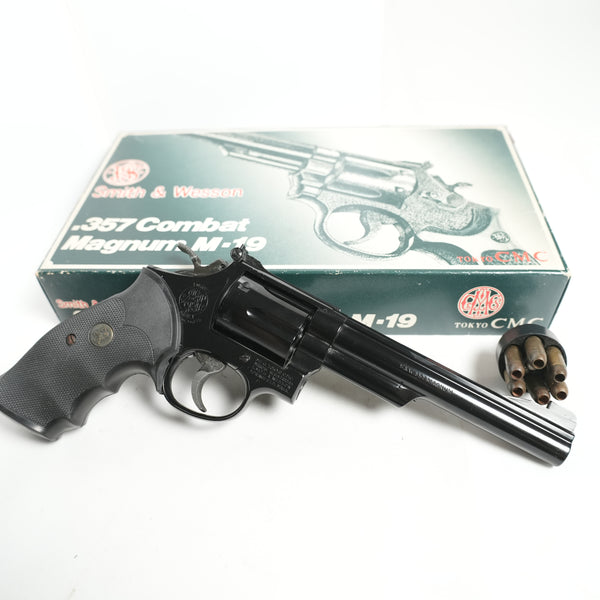 【中古】CMC  M-19 6インチ モデルガン