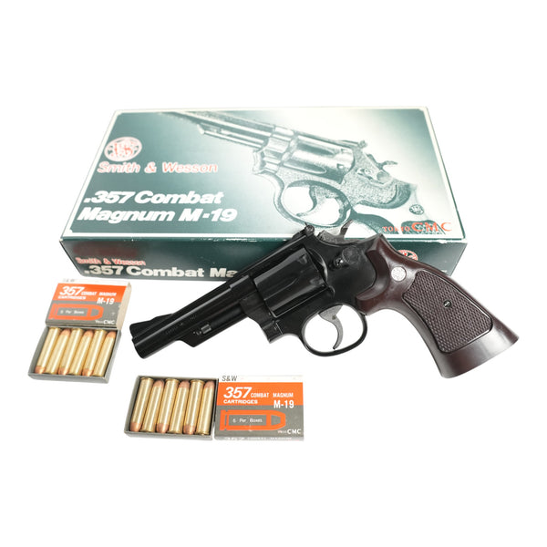 【中古】CMC  M-19 4インチ モデルガン