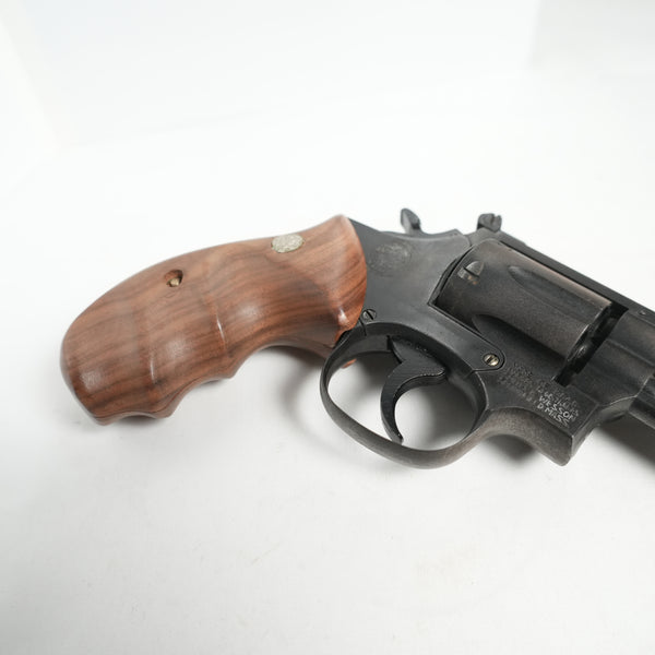 【中古】コクサイ M19 HW 木製グリップ モデルガン