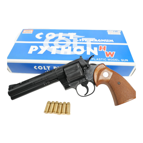 【中古】コクサイ コルトパイソン 6インチ HW モデルガン ジャンク - ARMZ CITY モデルガン専門店
