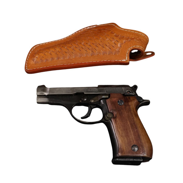 【中古】マルシン 不具合品 ベレッタ M84 木製グリップ