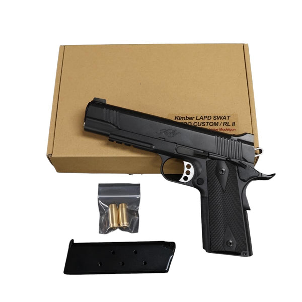 【中古】BWC Kimber LAPD SWAT METRO CUSTOM / RL2 モデルガン M1911