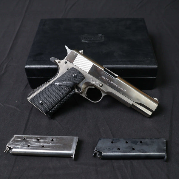 【中古】MGC コルト Mk4 シリーズ70 M1911A1 シルバー モデルガン