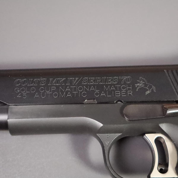 【中古】ELAN エラン コルト ゴールドカップ ナショナルマッチ S’70 ラージ刻印 2025年最新モデル