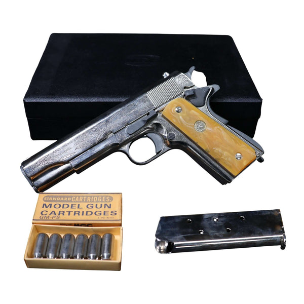 【中古】MGC コルト M1911A1 モデルガン WW2 太平洋戦線記念モデル