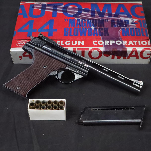【中古】MGC AUTO MAG .44 AMP MODEL 180 モデルガン