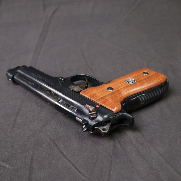 【中古】SUZUKI ベレッタ M92 モデルガン 木製グリップ