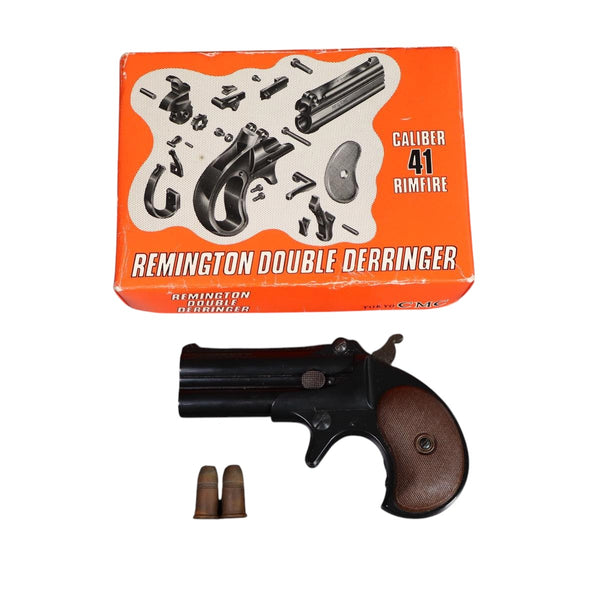 【中古】CMC REMINGTON DOUBLE DERRINGER デリンジャー モデルガン