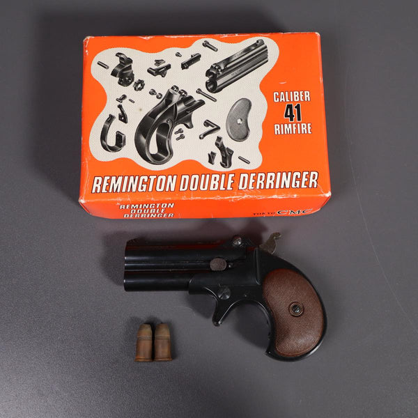 【中古】CMC REMINGTON DOUBLE DERRINGER デリンジャー モデルガン