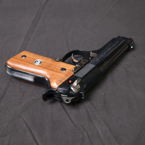 【中古】SUZUKI ベレッタ M92 モデルガン 木製グリップ