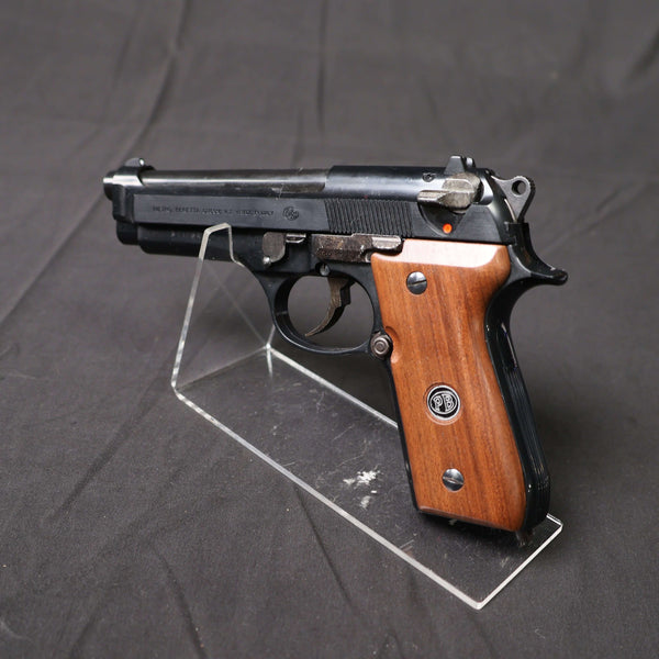 【中古】SUZUKI ベレッタ M92 モデルガン 木製グリップ