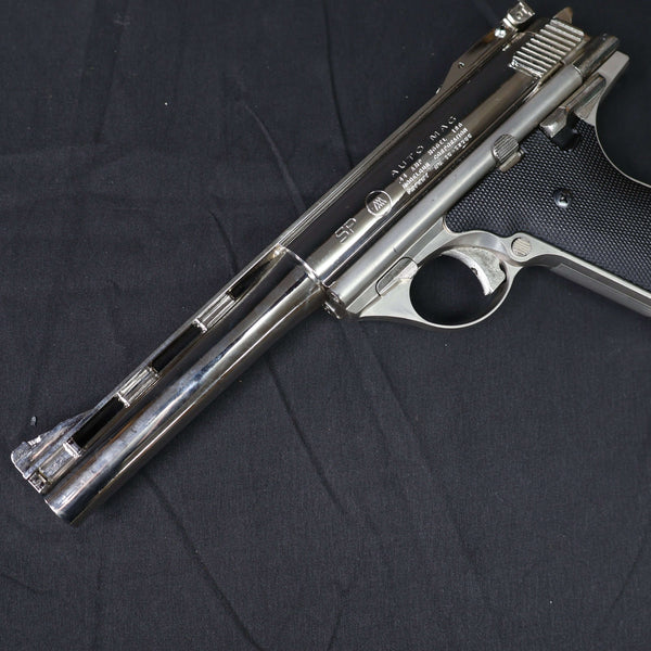 【中古】MGC 44 AUTO MAG シルバー メッキモデル  モデルガン