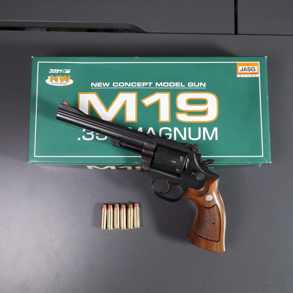 【中古】コクサイ S&W M19 6インチ MHW モデルガン