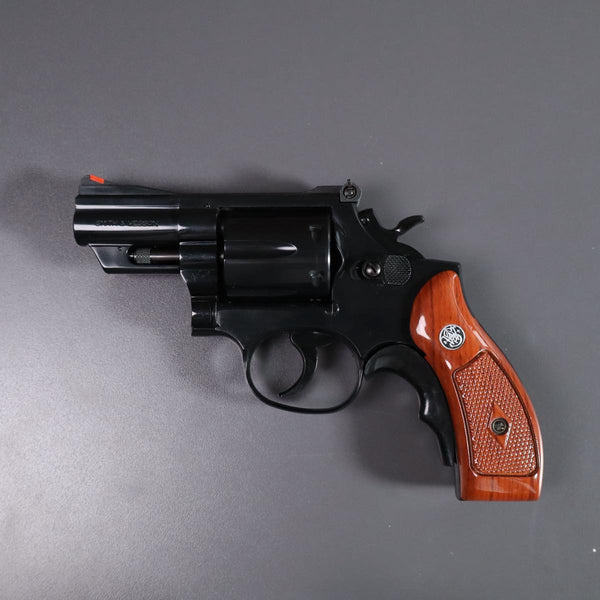 【中古】コクサイ NEW S&W M19 .357MAGNUM combat type WOODY GRIP モデルガン