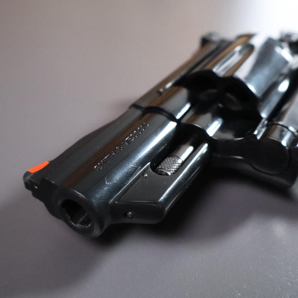 【中古】コクサイ NEW S&W M19 .357MAGNUM combat type WOODY GRIP モデルガン
