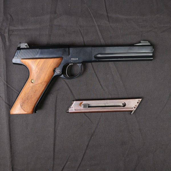 【中古】MGC コルト ウッズマン マッチ ターゲット モデルガン 木製グリップ