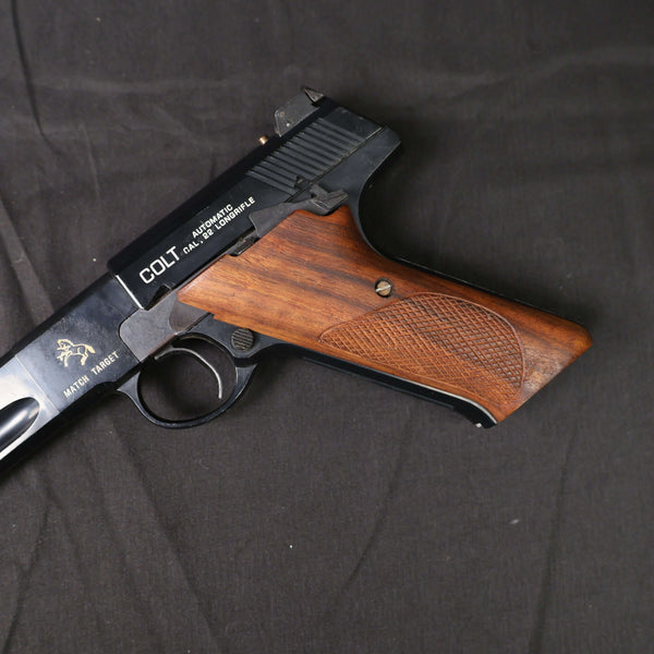 【中古】MGC コルト ウッズマン マッチ ターゲット モデルガン 木製グリップ