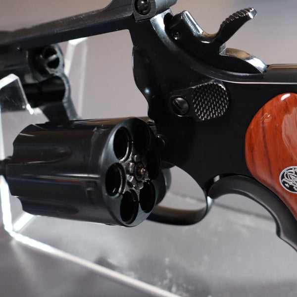 【中古】コクサイ NEW S&W M19 .357MAGNUM combat type WOODY GRIP モデルガン