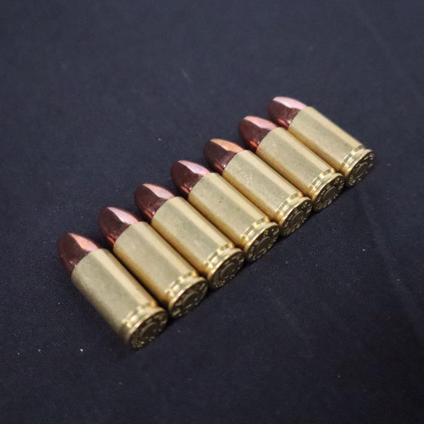 【中古】RIGHT 9mm ルガー リアルダミーカートリッジ 7発 - ARMZ CITY モデルガン専門店