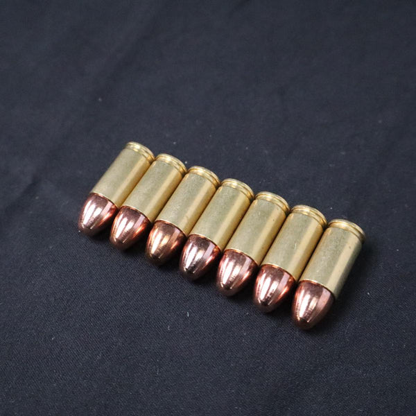 【中古】RIGHT 9mm ルガー リアルダミーカートリッジ 7発 - ARMZ CITY モデルガン専門店