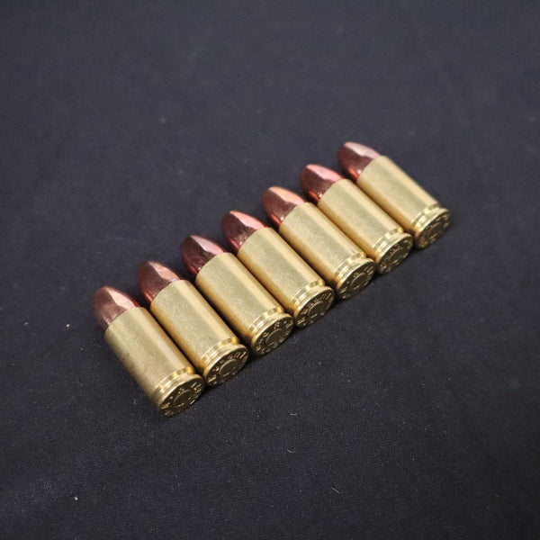 【中古】RIGHT 9mm ルガー リアルダミーカートリッジ 7発 - ARMZ CITY モデルガン専門店