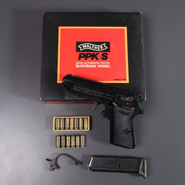 【中古】WESTERN ARMS WA ワルサー PPk/s モデルガン ジャンク品